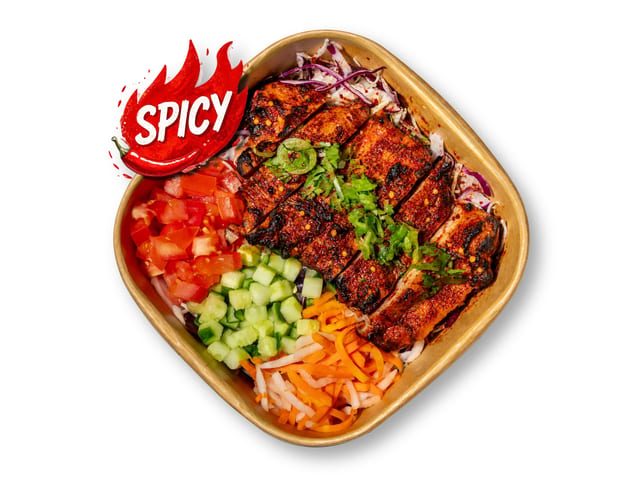 SA7 Spicy Chicken (Salad Bowl).