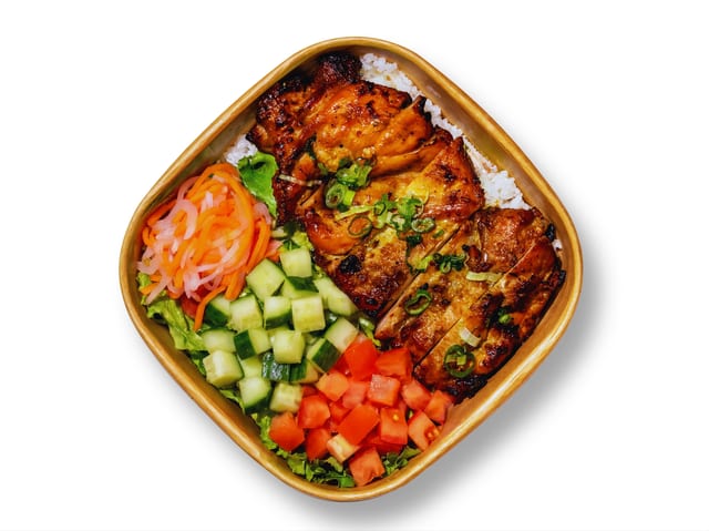 R1 Lemongrass Chicken (Broken Rice).