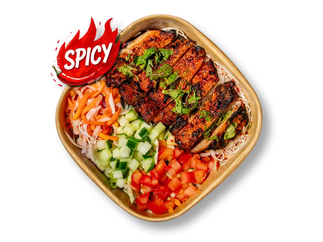 V7 Spicy Chicken (Vermicelli Dish).